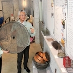 奥谷金網製作所の歴史を紹介する「ＯＫＵＴＡＮＩ　ＨＩＳＴＯＲＹ　ＭＵＳＥＵＭ」＝神戸市中央区相生町４