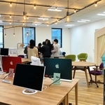 Ｗｅｂサイトの制作技術などが学べる「デジタルハリウッドＳＴＵＤＩＯ三宮」＝神戸市中央区三宮町１