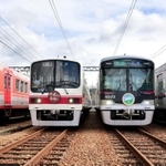 ２０１９年の神鉄トレインフェスティバルで公開された見津車庫（神戸電鉄提供）