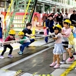 新型コロナウイルス禍前の２０１９年に開かれた神鉄トレインフェティバル＝神戸市北区鈴蘭台南町９、神戸電鉄鈴蘭台車庫