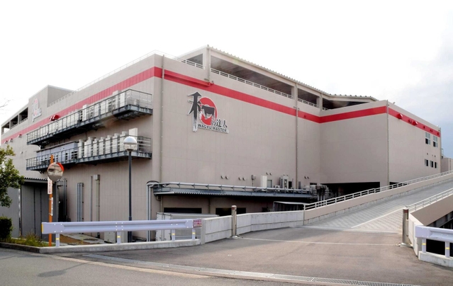 輸出用を含む多くの神戸ビーフへの加工処理を担う「和牛マスター食肉センター」＝姫路市東郷町