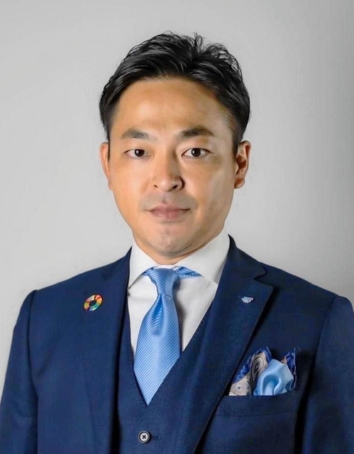 日本青年会議所副会頭への就任が決まった小西毅氏（神戸青年会議所提供）