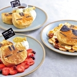 ニューラフレアのコラボカフェで提供する「にゃんにゃんパンケーキ」（フェリシモ提供）
