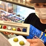 兵庫の素材を使ったチョコレートの限定セット＝神戸市中央区小野柄通８、神戸阪急