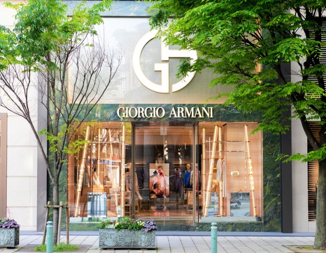 ２９日にオープンする「ジョルジオ　アルマーニ神戸店」＝神戸市中央区明石町（ジョルジオ　アルマーニ　ジャパン提供）