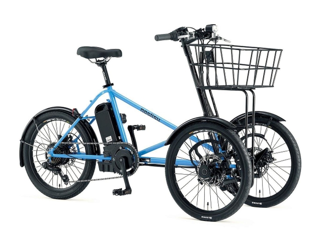電動アシスト自転車タイプの「ノスリス」（川崎重工業提供）