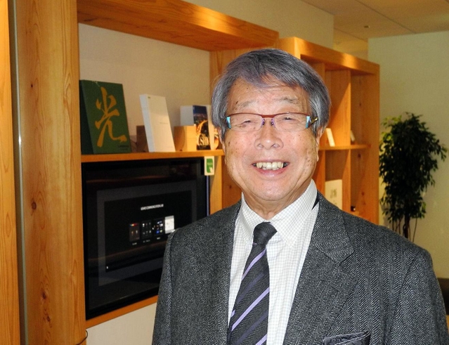 牛尾治朗さん＝２０１８年２月、東京都港区