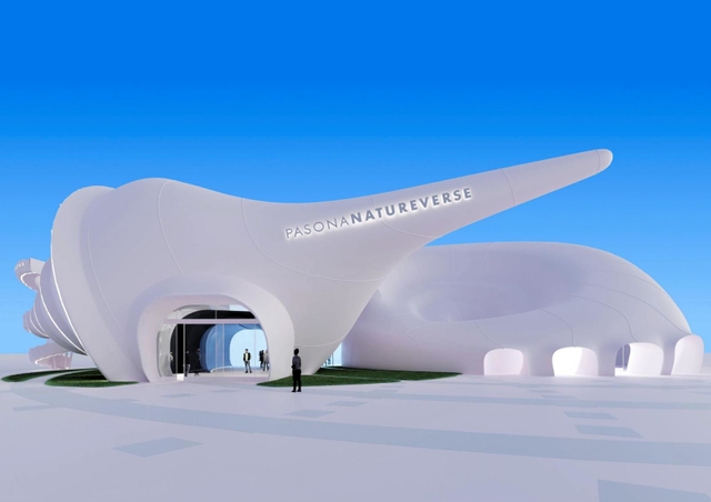 パソナグループのパビリオンの外観イメージ（Ｃ）Ｅｘｐｏ　２０２５