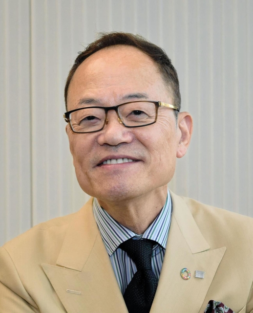 ＴＯＡ会長の井谷憲次（いたに・けんじ）氏＝神戸市中央区港島中町７