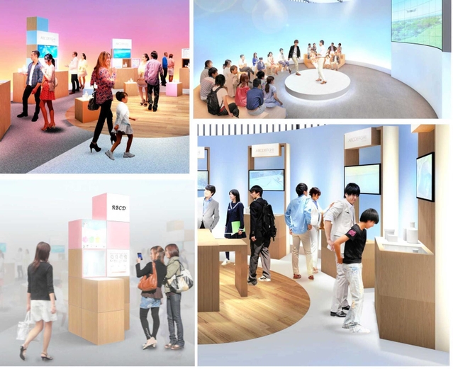 「ＴＥＡＭ　ＥＸＰＯ」が入るパビリオンのイメージ（日本国際博覧会協会提供）