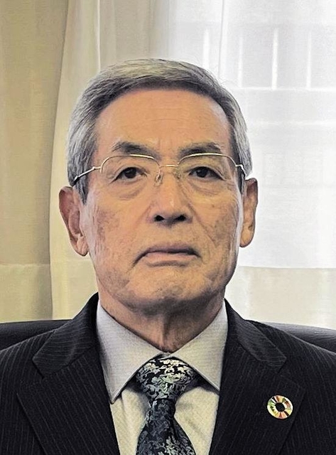 兵庫県中小企業団体中央会の会長に就任した大辻利弘氏（同会提供）