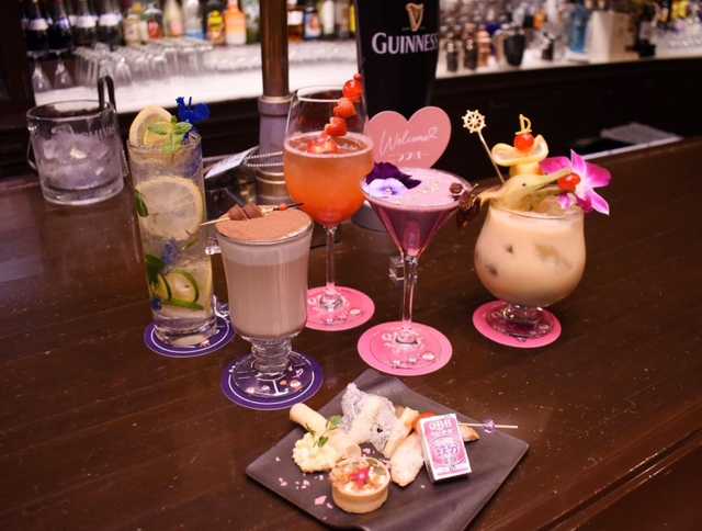 モヒート風、クリーミーなど、味も見た目もバラエティー豊かなノンアルコールカクテル＝神戸ポートピアホテル