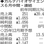 （注）表の数字の単位は百万円。▲は赤字計上か、割合減少。前期の配当は実績