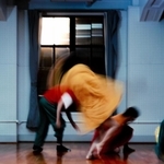 ファッションとダンスが融合した公演の練習風景（ＡｋａｒｉＴａｋａｈｉｒａさん撮影）