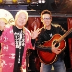 お笑いライブに出演する（左から）桂文福さん、キングダムけんたさん＝神戸市中央区下山手通２