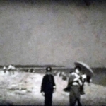 須磨海岸とみられる一場面