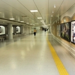 リニューアル工事を控える「三宮中央通り地下通路」。愛称を募集している＝神戸市中央区三宮町１