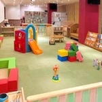 神戸常盤大学が運営する子育て支援センター「ときわんノエスタ」＝神戸市兵庫区御崎町１（同大学提供）
