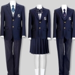 「神戸モデル標準服」の冬服（神戸市教育委員会提供）