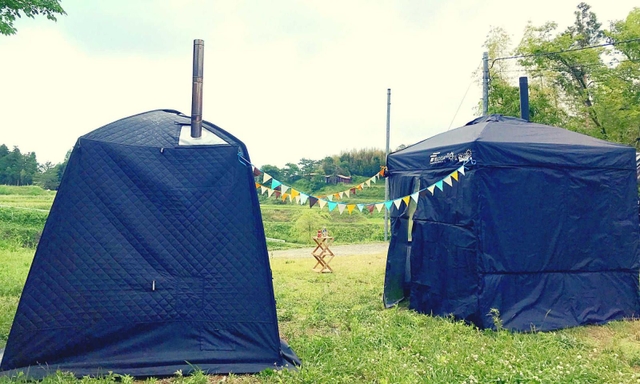 イベントで体験できるテント型サウナのイメージ（実行委員会提供）