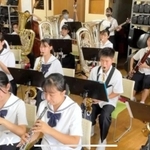 啓明学院吹奏楽部が投稿した応援動画（インスタグラムより）