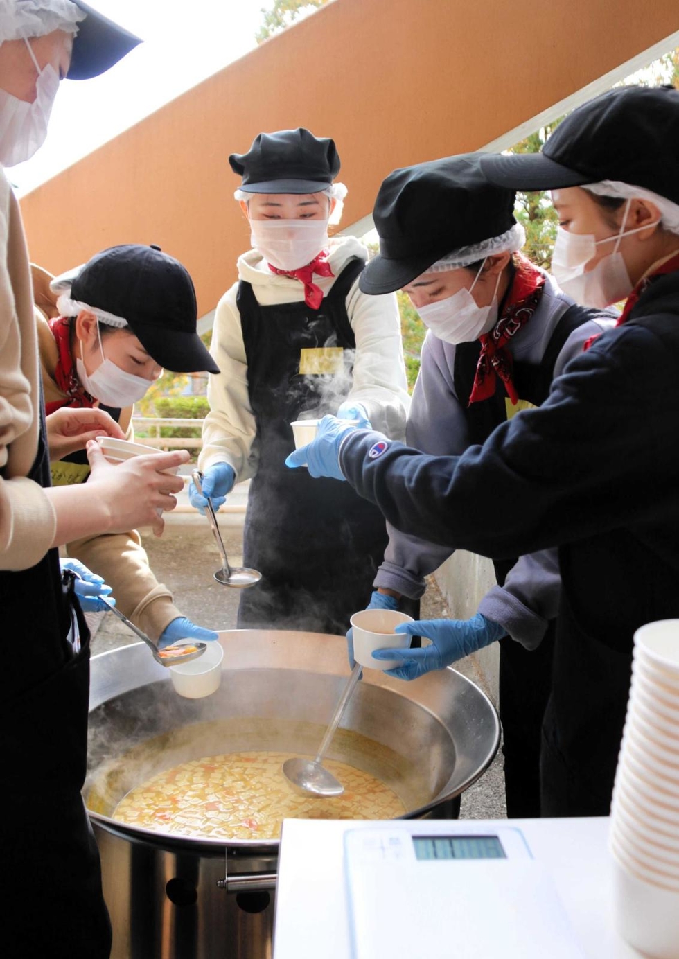 神戸 栄養考え炊き出し 災害備え松蔭女子大で訓練 神戸 灘 神戸新聞next
