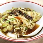 裏メニューの一つ、野菜ラーメン