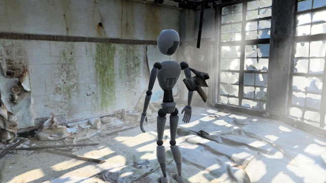 旧摩耶観光ホテルのＣＧモデルを使ったオンラインツアー（ＶｏｘｅｌＫｅｉ氏提供）