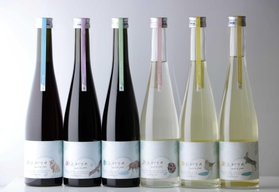 地産地消マルシェでお目見えする新品種のワイン（神戸農政公社提供）