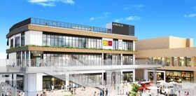 計画段階の駅ビル北館のイメージ（神戸市提供）