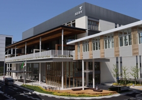 ２月に移転した西区役所の新庁舎＝神戸市西区糀台５