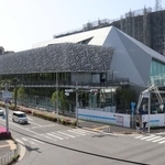 建設が進む「なでしこ芸術文化センター」＝神戸市西区美賀多台１