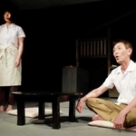 「父と暮せば」の稽古風景＝神戸市長田区二葉町５