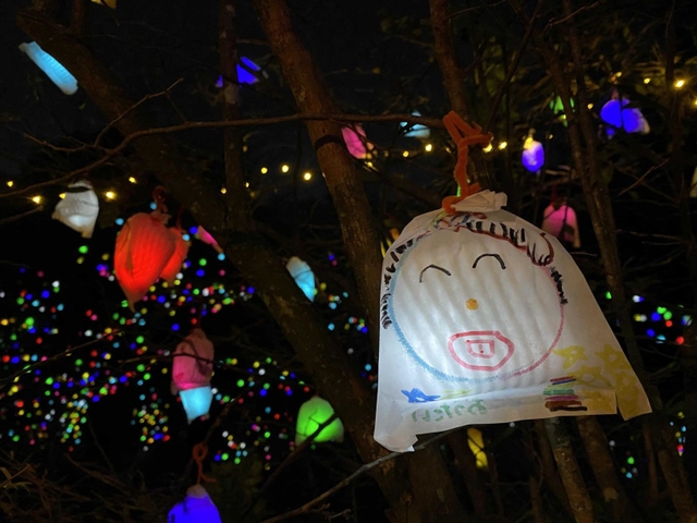六甲山上に展示されたこれまでの作品（六甲山観光提供）