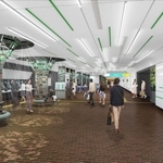 新しく生まれ変わる市営地下鉄新長田駅コンコースのイメージ（神戸市交通局提供）
