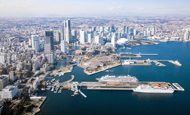 国際港湾都市として発展してきた横浜＝横浜市（（ｃ）横浜観光情報）