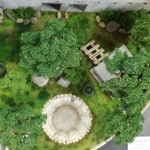 荒木さとしさんがジオラマで再現したタンタンのパンタ舎＝神戸市灘区王子町３、王子動物園（撮影・長嶺麻子）