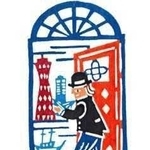 神戸のとびらのロゴイラスト