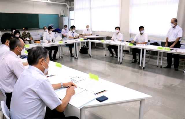 伊川谷北、伊川谷高校の統合について議論した検討委員会＝神戸市西区学園西町６