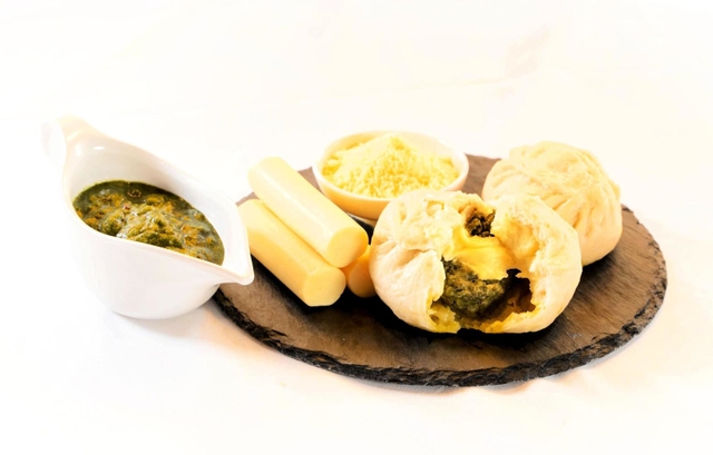 カレーなブーチー饅