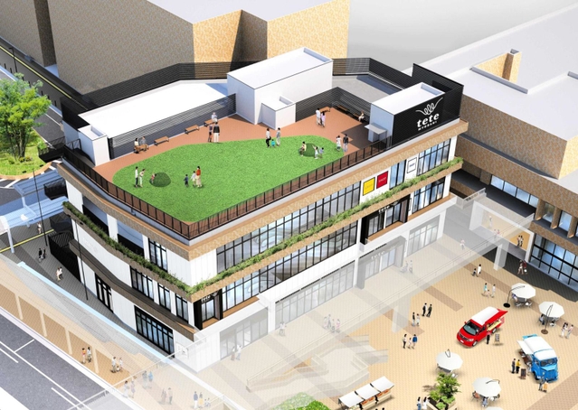 「ｔｅｔｅ名谷」北ゾーンのイメージ（ＪＲ西日本アーバン開発提供）