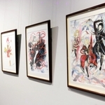 ゲームキャラクターの原画＝神戸市中央区新港町