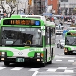 ４月から運行ルートの廃止や見直しが行われる神戸市バス＝兵庫区上沢通１