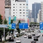 神戸市内の税務署別の最高路線価で、前年からの上昇率が最も高かった大開通り周辺＝兵庫区