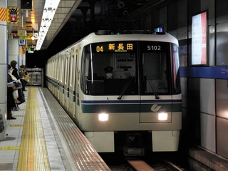 神戸市営地下鉄海岸線＝神戸市中央区、ハーバーランド駅