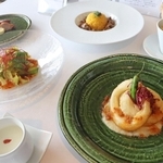 ホテルオークラ神戸で提供される中国料理のコース＝神戸市中央区北野町１、ＡＮＡクラウンプラザホテル神戸