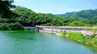 烏原貯水池（神戸市提供）