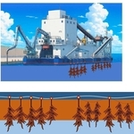 工事用船舶使いワカメ藻場を形成　神戸市などが実証実験、温室効果ガスの削減目指す