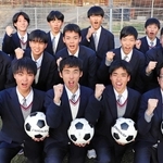 全国優勝を目標に意気上がるサッカー部員＝西神戸高等特別支援学校