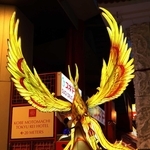 南京町を照らす幻想的な光　9カ所に獅子や鳳凰のランタン「明かりは震災復興のシンボル」